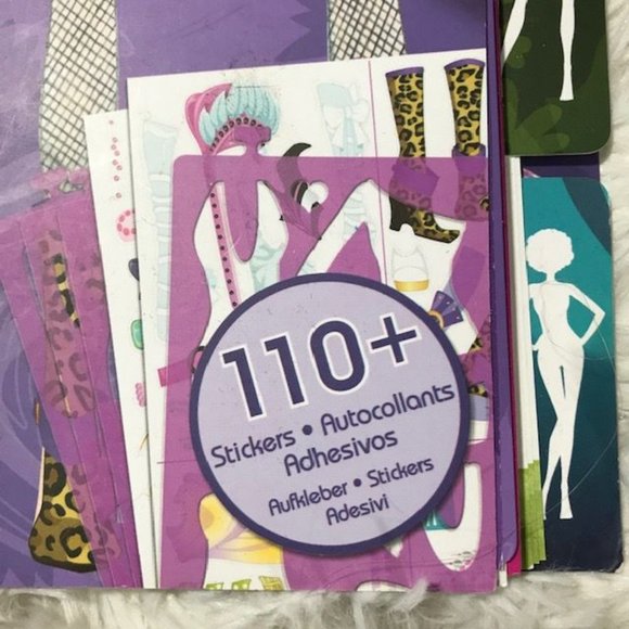 NWOT Designer Sketchbook Style Me Up! & Triple Strand Stone & Bead Bracelet Set - Picture 4 of 11